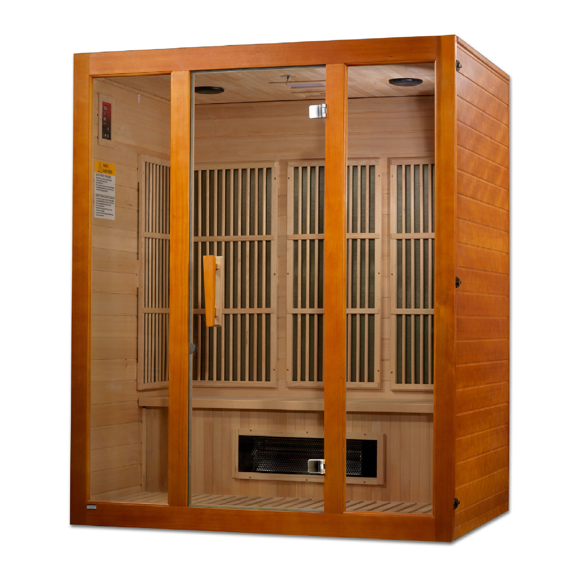 Alpine Dual Tech 3 Person Infrared Sauna