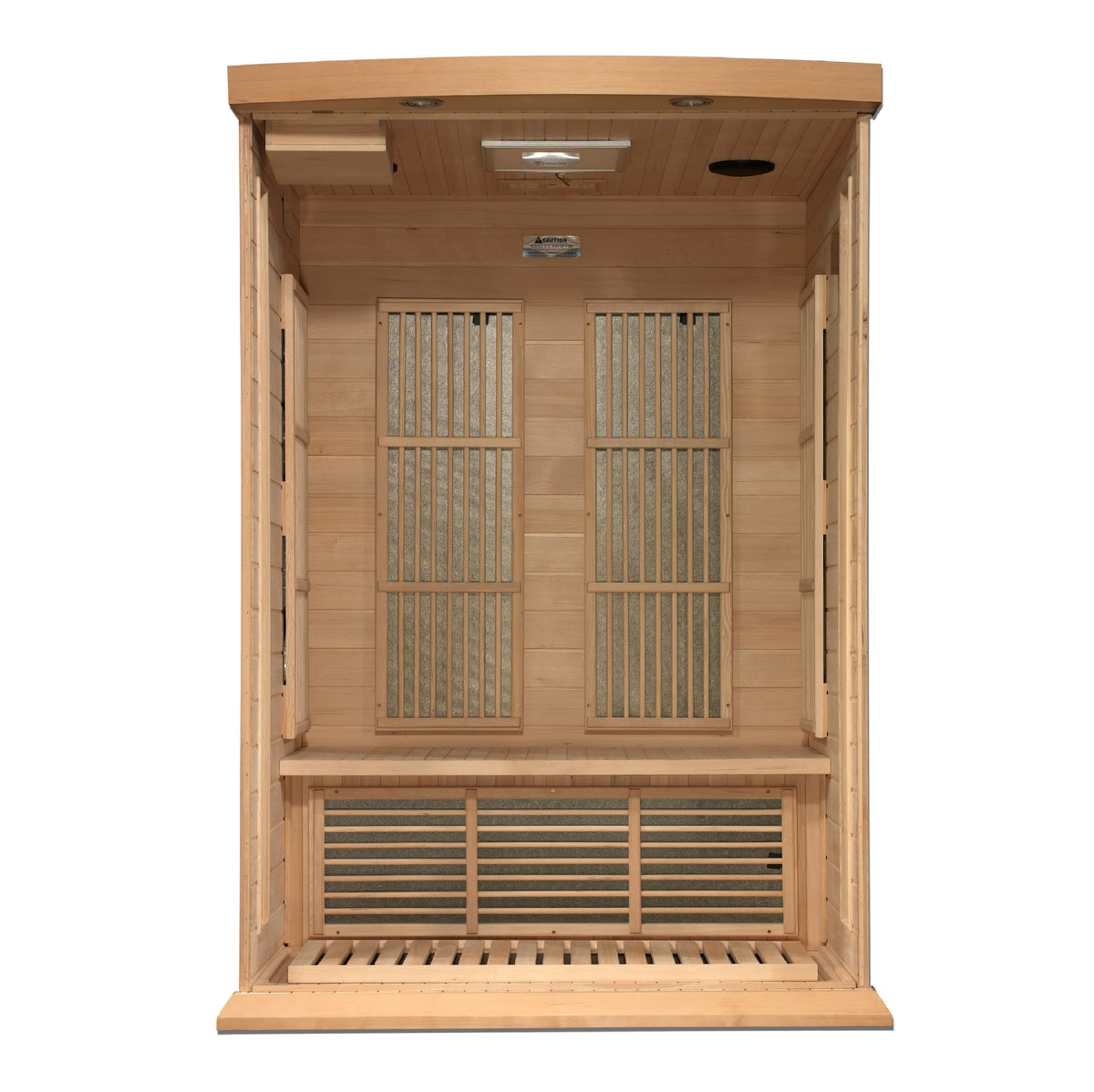 2 Person Hemlock Near Zero Infrared Sauna