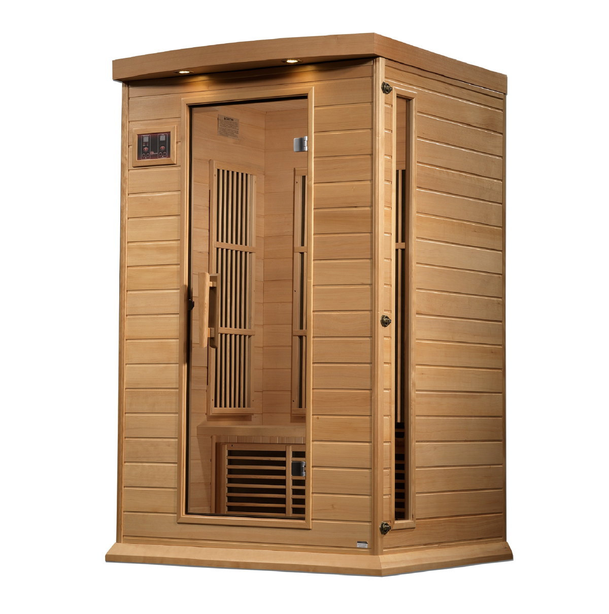 2 Person Hemlock Near Zero Infrared Sauna