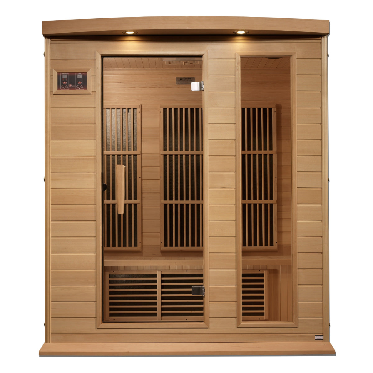 3 Person Hemlock Near Zero Infrared Sauna