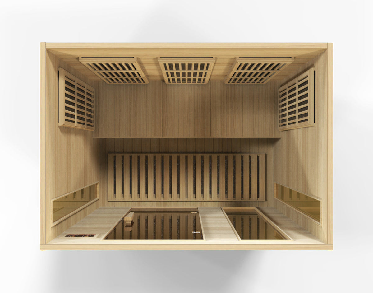 3 Person Hemlock Infrared Sauna
