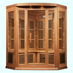 3 Person Cedar Corner Infrared Sauna