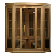 3 Person Hemlock Corner Infrared Sauna