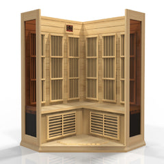 3 Person Hemlock Corner Infrared Sauna