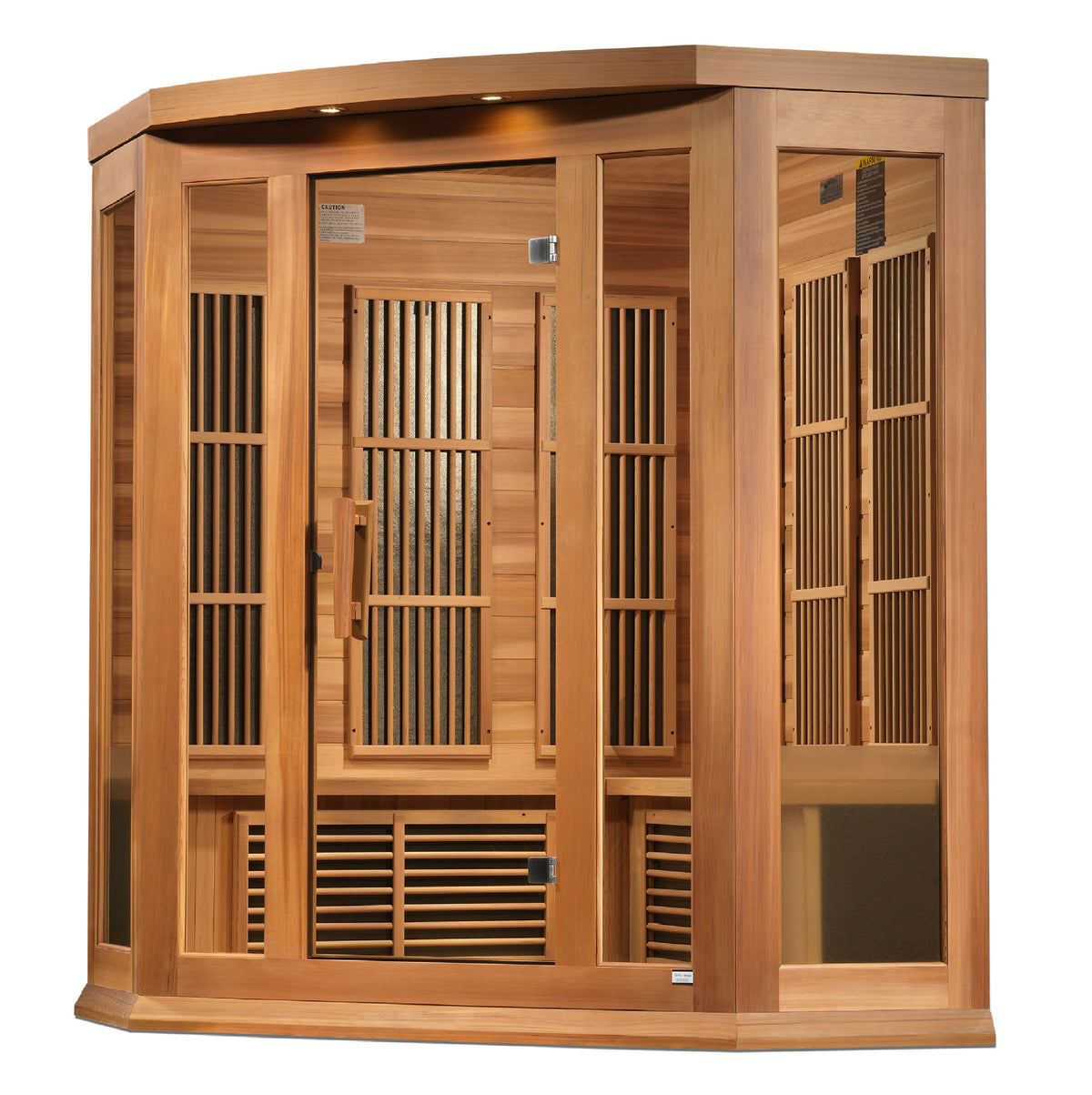 Avignon 3 Person Corner Near Zero Infrared Sauna