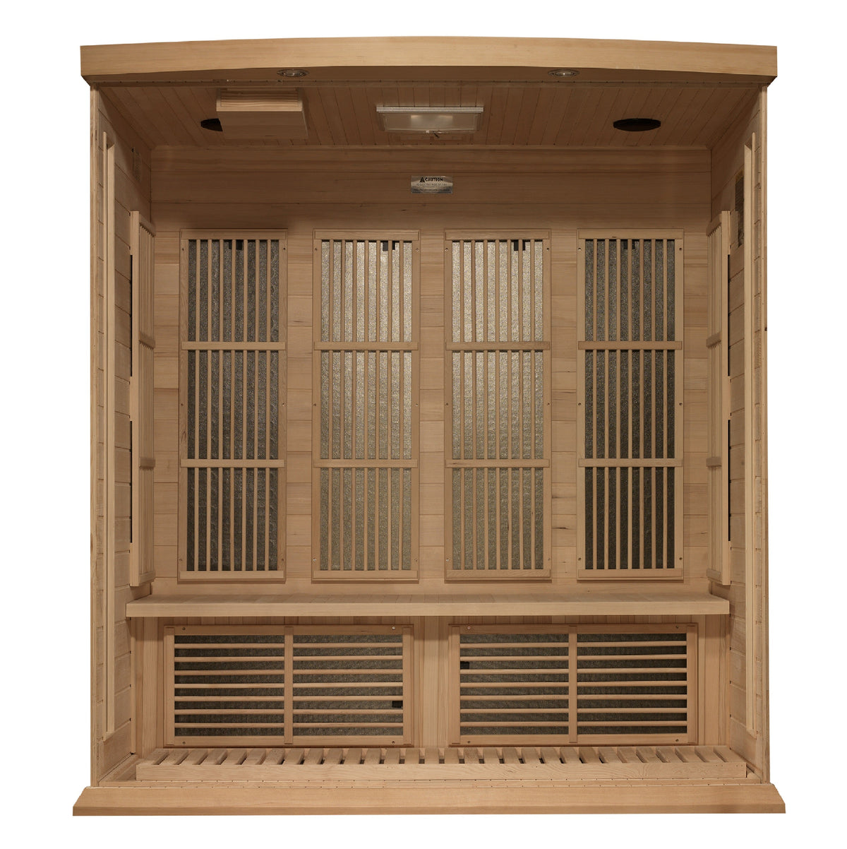 4 Person Hemlock Near Zero Infrared Sauna