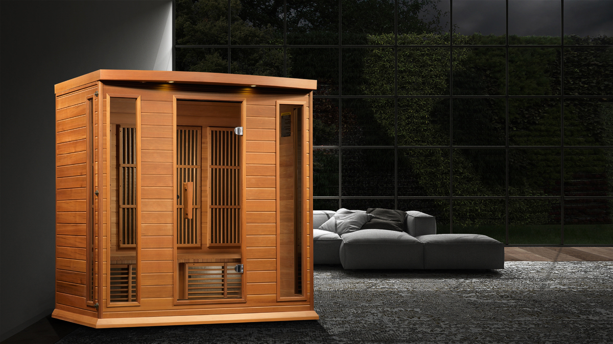 4 Person Cedar Infrared Sauna