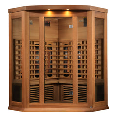 3 Person Cedar Corner Full Spectrum Infrared Sauna