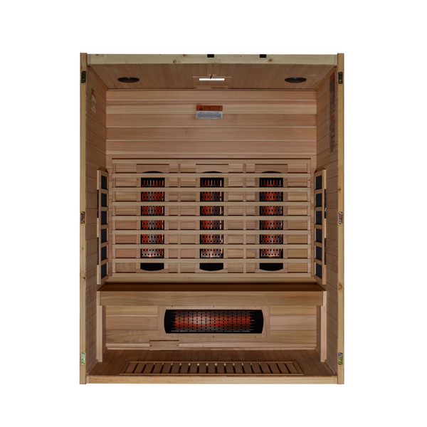 S-Series - CEDAR Near Zero EMF Infrared Sauna 3-Person