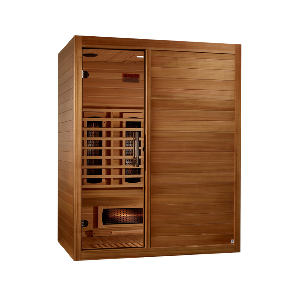 S-Series - CEDAR Near Zero EMF Infrared Sauna 3-Person