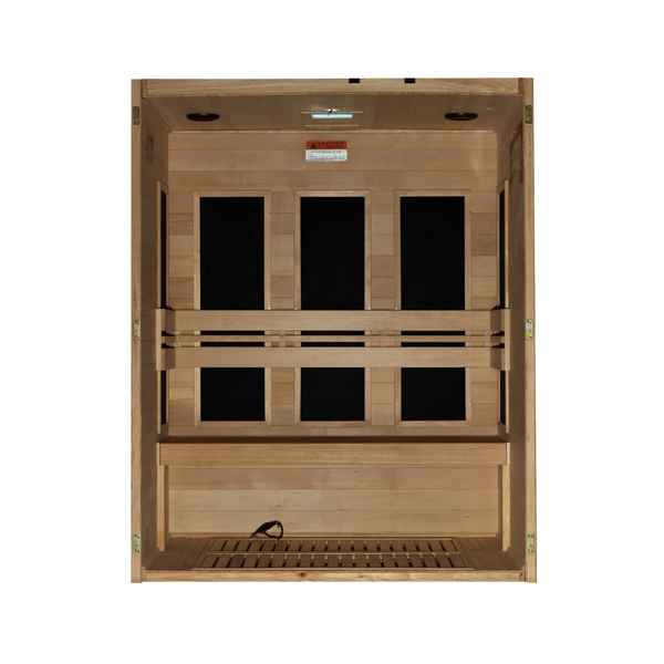 S-Series Near Zero EMF Infrared Sauna 3-Person