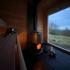 Narvi Luosto VS Sauna Stove In Use 2