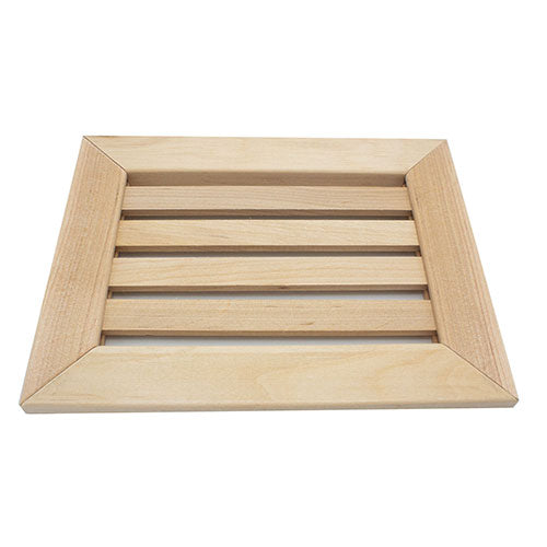 PROSAUNAS Sauna Air Vent Grille, Alder Wood