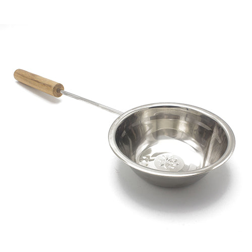 PROSAUNAS Sauna Bucket with Ladle, 1 Gallon, Stainless Steel