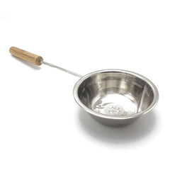 PROSAUNAS Sauna Bucket with Ladle, 1 Gallon, Stainless Steel