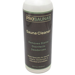 PROSAUNAS Sauna Cleaner & Disinfectant, 32oz Spray Bottle