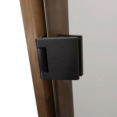PROSAUNAS Sauna Door, 24" x 73", Thermo-Aspen frame, tinted glass