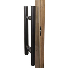 PROSAUNAS Sauna Door, 24" x 81", Thermo-Aspen frame, clear glass
