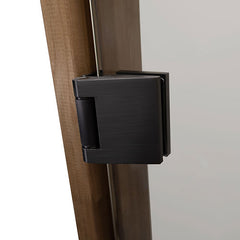 PROSAUNAS Sauna Door, 24" x 81", Thermo-Aspen frame, tinted glass