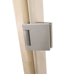 PROSAUNAS Sauna Door, 36" x 81", Aspen frame, clear glass, ADA compliant