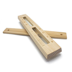 PROSAUNAS Sauna Sand Timer, Wall-Mounted, 15 Minute, Pine Wood
