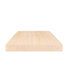 PROSAUNAS Sauna Wood 1x6 Vertical Grain, Smooth 4 Sides, Eased Edges, Hemlock