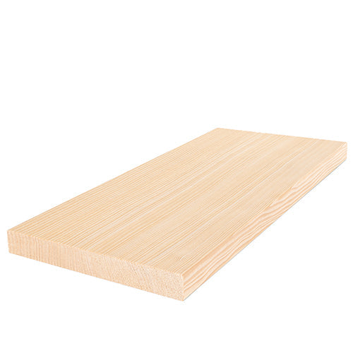 PROSAUNAS Sauna Wood 1x6 Vertical Grain, Smooth 4 Sides, Eased Edges, Hemlock
