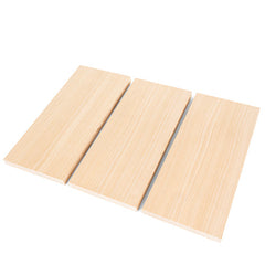 PROSAUNAS Sauna Wood 1x6 Vertical Grain, Smooth 4 Sides, Eased Edges, Hemlock