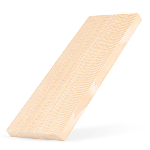 PROSAUNAS Sauna Wood 1x6 Vertical Grain, Smooth 4 Sides, Eased Edges, Hemlock