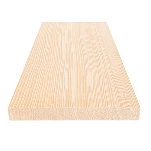 PROSAUNAS Sauna Wood 1x6 Vertical Grain, Smooth 4 Sides, Eased Edges, Hemlock