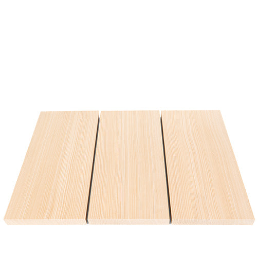 PROSAUNAS Sauna Wood 1x6 Vertical Grain, Smooth 4 Sides, Eased Edges, Hemlock