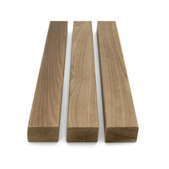 PROSAUNAS Sauna Wood, 2x2 Thermo-Aspen, Smooth 4 Sides, Eased Edges, SHP
