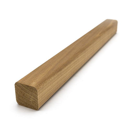 PROSAUNAS Sauna Wood, 2x2 Thermo-Aspen, Smooth 4 Sides with Eased Edges, SHP