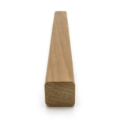 PROSAUNAS Sauna Wood, 2x2 Thermo-Aspen, Smooth 4 Sides with Eased Edges, SHP