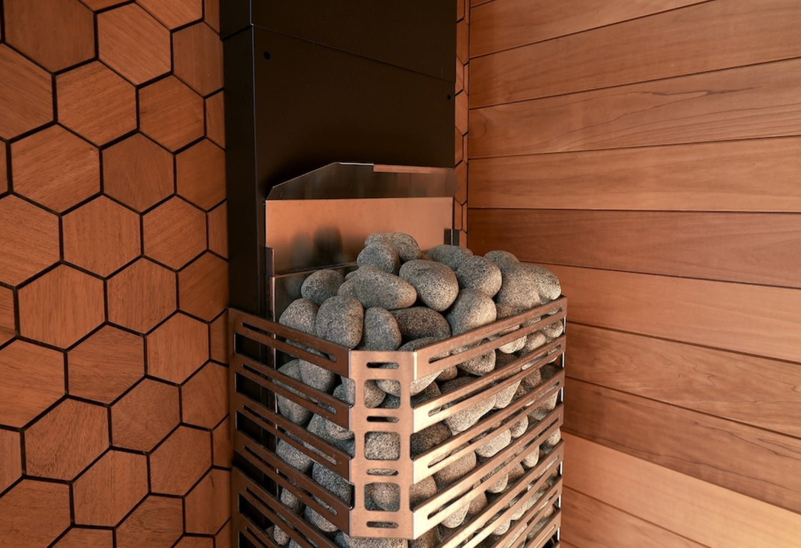 Saunum AIR 5 WiFi Sauna Heater Package, 4.8kW