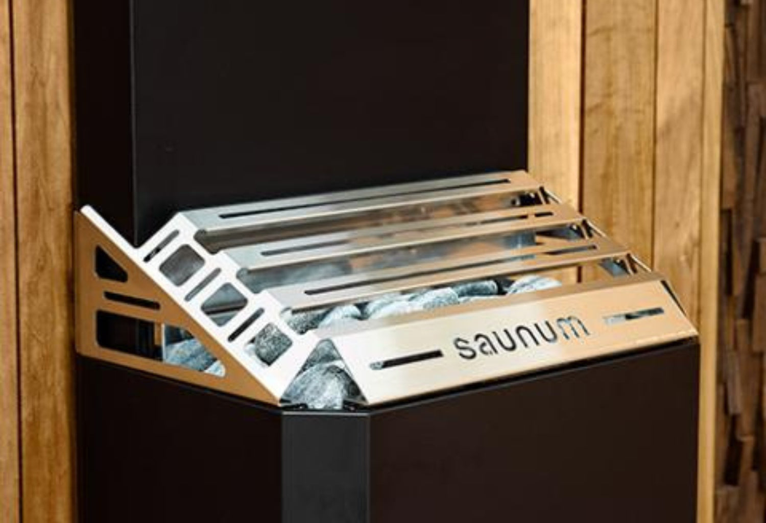 Saunum AIR 5 WiFi Sauna Heater Package, 4.8kW