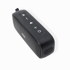 SaunaLife Verse Portable Bluetooth Sauna Speaker Black Angled
