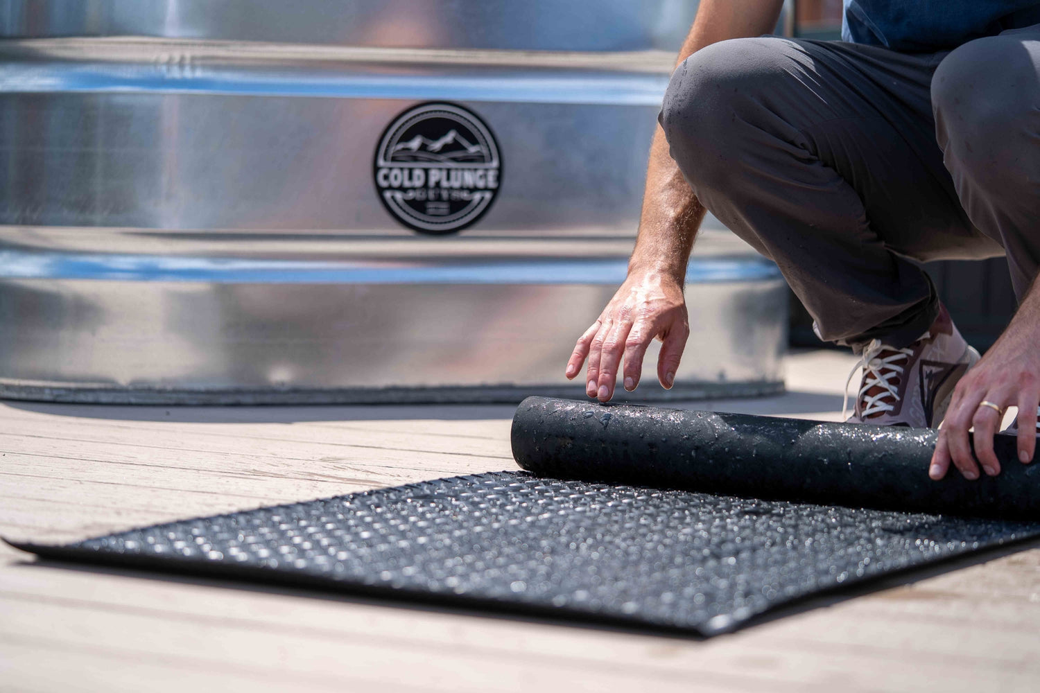 Waterproof Condensation Plunge Mat – Cold Plunge Guys