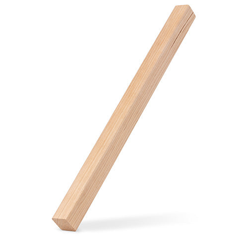 PROSAUNAS Alder Sauna Wood, 1x1 (21mm x 21mm) Smooth 4 Sides Eased Edges, Moulding, SHP Profile