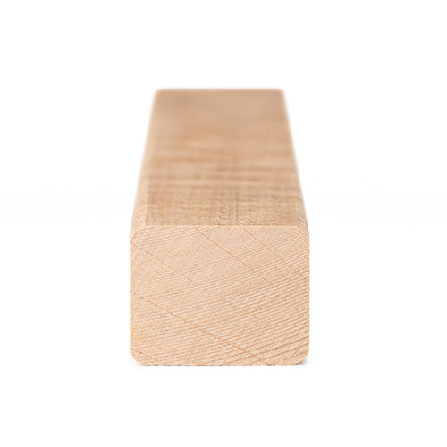 PROSAUNAS Alder Sauna Wood, 2x2 (28mm x 36mm), Smooth 4 Sides, Eased Edges, Trim Moulding, SHP Profile
