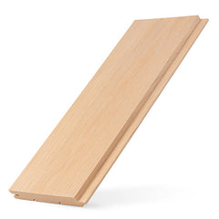 PROSAUNAS Alder Sauna Wood, 1x5 (15mm x 120mm), Wall Cladding, STS4 Profile, Nickel-Gap