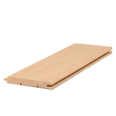PROSAUNAS Alder Sauna Wood, 1x5 (15mm x 120mm), Wall Cladding, STS4 Profile, Nickel-Gap