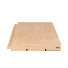 PROSAUNAS Alder Sauna Wood, 1x5 (15mm x 120mm), Wall Cladding, STS4 Profile, Nickel-Gap