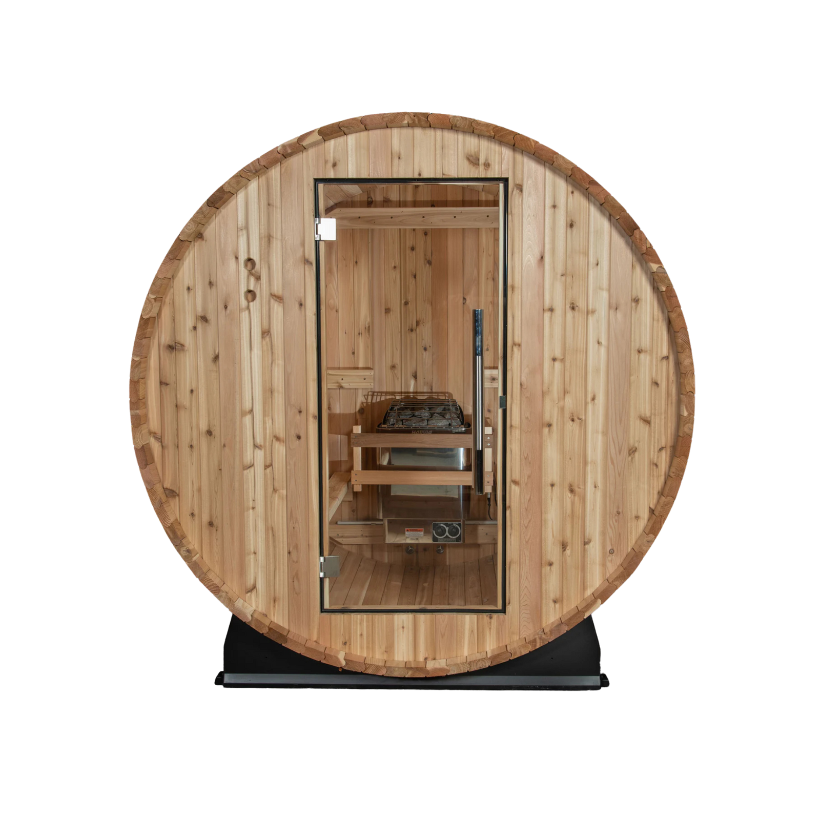 Custom Red Cedar Barrel Sauna 2-4 Person