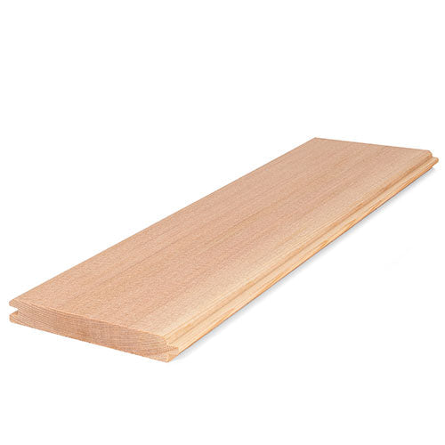 Cedar 1/2x4 Vertical Grain V-Groove Paneling