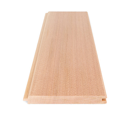 PROSAUNAS Sauna Wood Half-by-Four Tongue & Groove Cedar