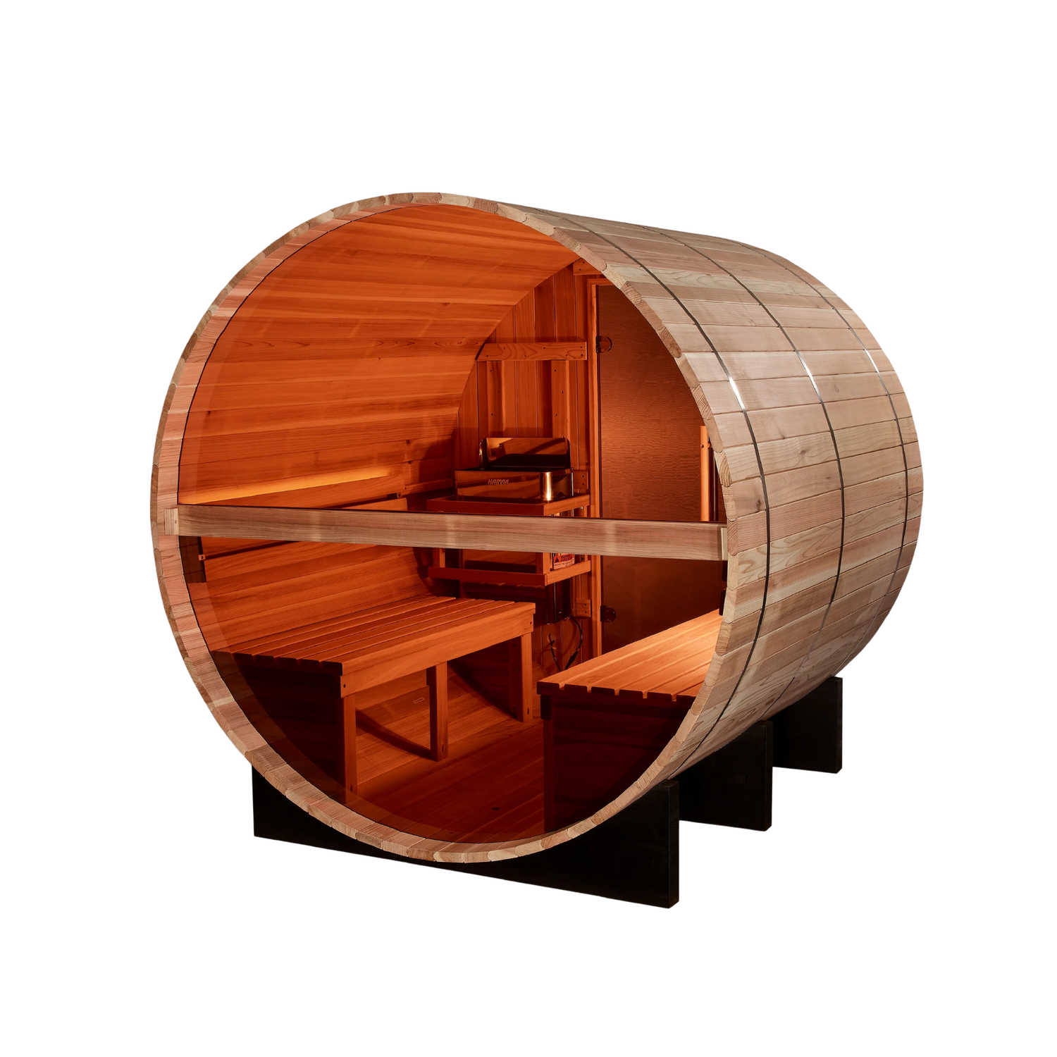 GDI Red Cedar Barrel Sauna 4-Person