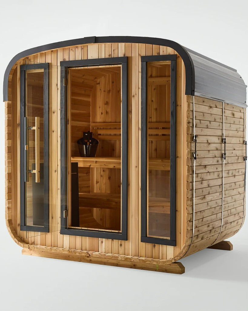 Almost Heaven red cedar barrel sauna — Brand Spotlight 3