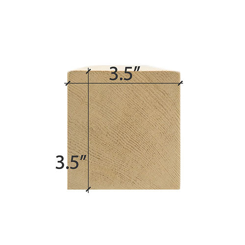 Cedar 4x4 Vertical Grain Post