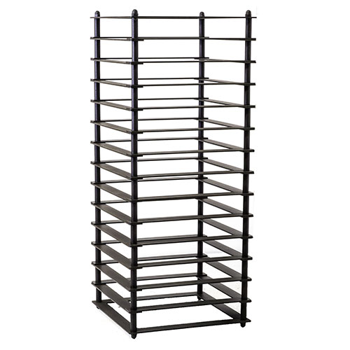Black Steel 20-Inch Tall Chimney Cover for Quattro Stoves